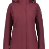 Ulkoilutakit>ICEPEAK Alna Burgundinpun.