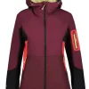 Softshell-Takit>ICEPEAK Braden Burgundinpun.