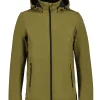 Softshell-Takit>ICEPEAK Brimfield Oliivinvihrea