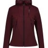 Softshell-Takit>ICEPEAK Decorah Burgundinpun.