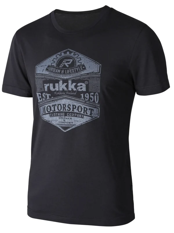 T-Paidat>RUKKA Kington T-Shirt Musta