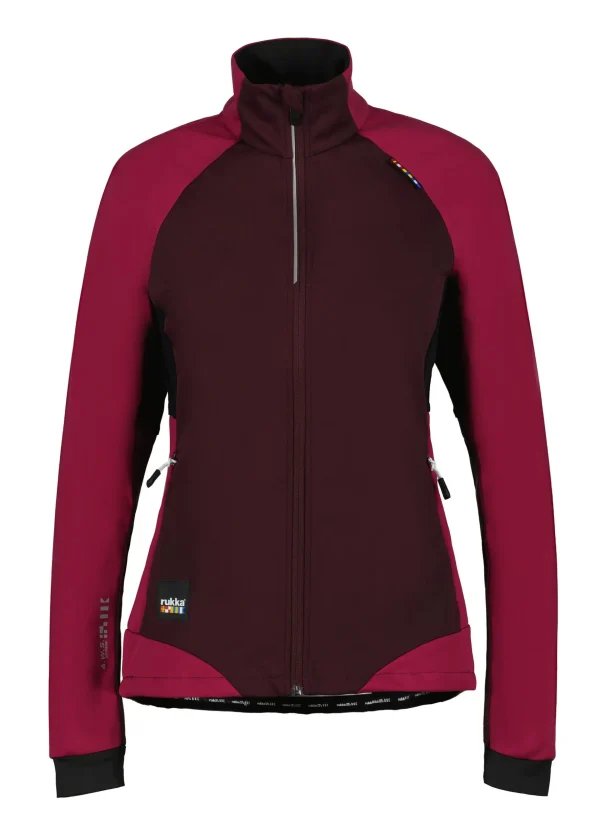 Softshell-Takit>RUKKA Tuovila Burgundinpun.